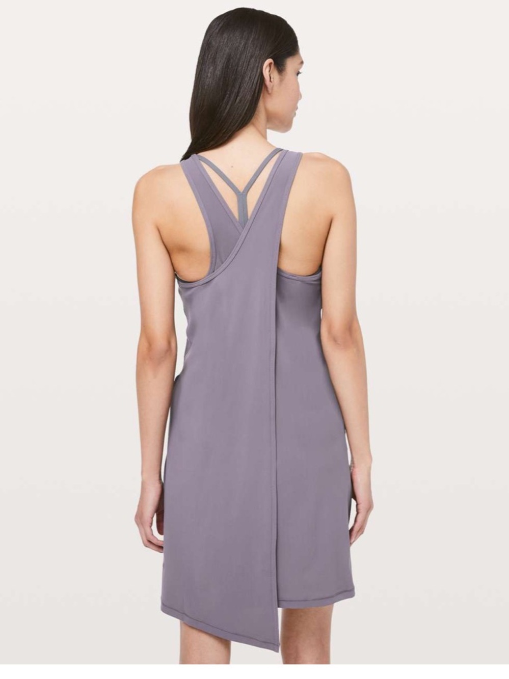 Lululemon Early Morning Dress Graphite Purple Size 4
